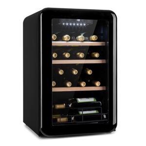Klarstein Vinetage 19 Uno, chłodziarka do wina, 70 l, 4-22°C, retro design