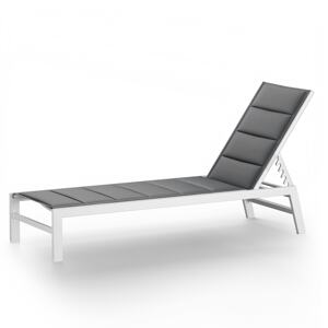 Blumfeldt Lounger Renazzo XXL, leżak ogrodowy, maks. 160 kg, 5-stopniowa regulacja, wodoodporny