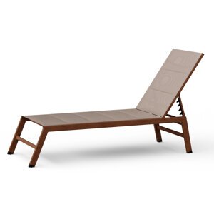 Blumfeldt Lounger Renazzo, leżak ogrodowy, maks. 160 kg, 5-stopniowa regulacja, wodoodporny