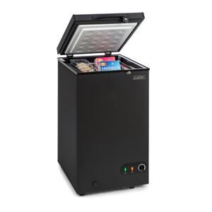 Klarstein Iceblokk 80, zamrażarka skrzyniowa, wolnostojąca, 78 l, kosz, zamykana, F, czarna