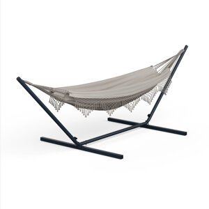 Blumfeldt SwayStation Boho hamak, 400 x 116 cm, odporny na warunki atmosferyczne, odporny na korozję