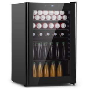 Klarstein Beercave 115 Lodówka 115 l 4 półki Potrójnie izolowane szklane drzwi Touch