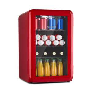 Klarstein PopLife 70, lodówka na napoje, chłodziarka, 70 l, 0-10°C, styl retro, LED