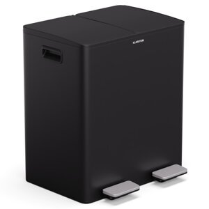 Klarstein EcoVista, kosz na odpady z pojemnikiem na odpady bio, 40 l + 3 l/pojemnik + pojemnik na odpady bio, Soft-Close