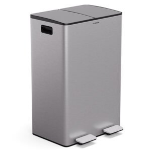 Klarstein EcoVista, kosz na odpady z pojemnikiem na odpady bio, 60 l + 3 l/pojemnik + pojemnik na odpady bio, Soft-Close