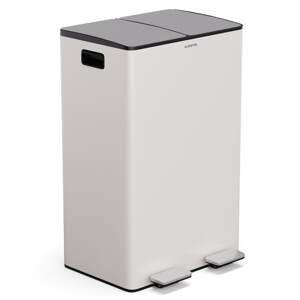 Klarstein EcoVista, kosz na odpady z pojemnikiem na odpady bio, 60 l + 3 l/pojemnik + pojemnik na odpady bio, Soft-Close