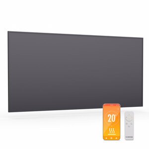 Klarstein Wonderwall Smart Panel grzewczy na podczerwień, 60 x 120 cm, Aplikacja, 770 W, Programator tygodniowy, IP24