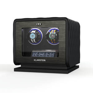 Klarstein LuminousTime rotomat, 2 zegarki, wiele ustawień, LED, 10 dB