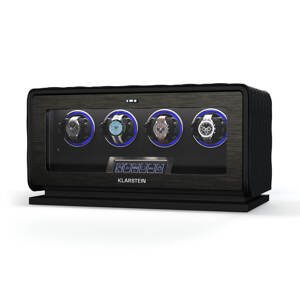 Klarstein LuminousTime rotomat, 4 zegarki, wiele ustawień, LED, 10 dB