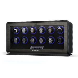 Klarstein LuminousTime rotomat, 12 zegarków, wiele ustawień, LED, 10 dB