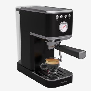 Klarstein SteelPresso Slim ekspres do kawy, portafilter, wraz z akcesoriami