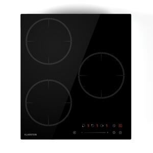 Klarstein Delicatessa płyta indukcyjna, 45 cm, 6600 W, 3 pola grzewcze, suwak, Boost