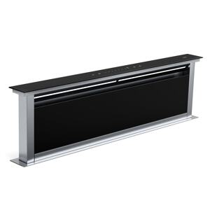 Klarstein Royal Flush Eco okap kuchenny, 840 m³/h, skośny, klasa energetyczna A, 64 dB, LED