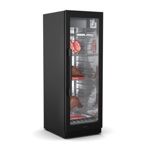 Klarstein Steakhouse szafa do sezonowania mięsa, 352 L, antybakteryjna, LED, sterowanie dotykowe, regulacja wilgotności