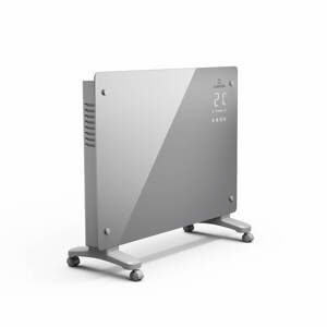 Klarstein Bansin Crystal Smart 1500 grzejnik konwektorowy, 1500 W, sterowanie za pomocą aplikacji, 5-50°C, wyświetlacz LED, ekran dotykowy