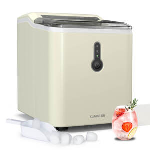 Klarstein ChillOut kostkarka do lodu, 12 kg/24 h, 9 kostek lodu w 8 minut, 120 W, pojemnik na wodę