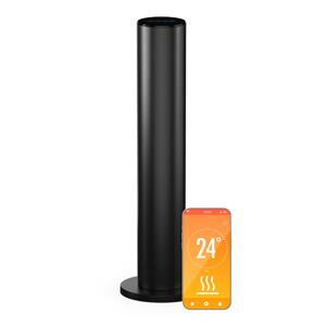Blumfeldt Promiennik podczerwieni SmartFlow Tower, 700 W, dystrybucja ciepła 360°, sterowanie WLAN