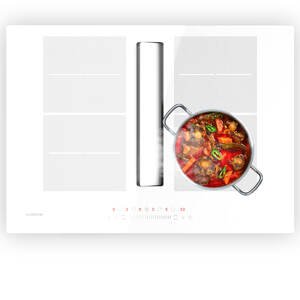 Klarstein Chef-Fusion Down Air System, 2 w 1, płyta indukcyjna + okap, wydajna, 7200 W