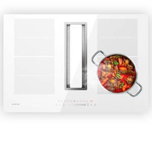 Klarstein Chef-Fusion Down Air System, 2 w 1, płyta indukcyjna + okap, wydajna, 7200 W