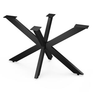 Blumfeldt UrbanFodge TRIPLE X nogi do stołu, nowoczesny design, idealne do projektów DIY, nośność 200 kg