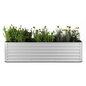 Blumfeldt High Grow Straight grządka podwyższona, 1440 l, ergonomiczna, odporna na warunki atmosferyczne, otwarte dno
