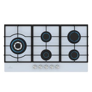 Klarstein Ignito Chef Edition płyta gazowa, 5 palników, zapłon elektroniczny wok, gaz płynny lub ziemny