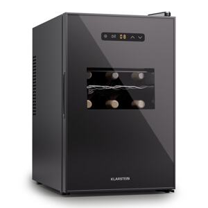 Klarstein Silent Vino 15 Uno Chłodziarka do wina 39 l/15 butelek 5-18°C Sterowanie dotykowe