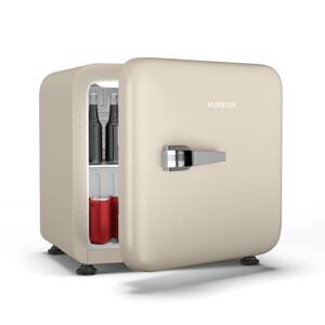 Klarstein Minilodówka Audrey Evo, 43l, retro design, cicha, kompaktowa, 3 kolory
