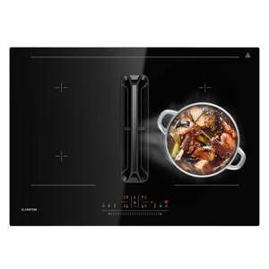 Klarstein System downair AirJet 72, płyta indukcyjna z wyciągiem kuchennym, 10 000 W, 600 m³/h, Boost