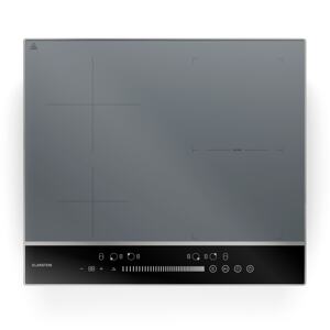 Klarstein DualTone Hybrid płyta indukcyjna, Flex Zone, wyświetlacz LED, suwak, 7200 W