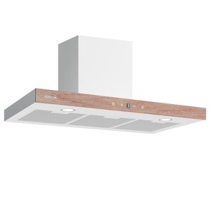 Klarstein ZenFusion T okap kuchenny, 881,6 m³/h, A++, 210 W, 47 dB, wyciąg/pochłaniacz