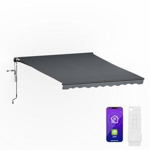 Blumfeldt CloudShade markiza, inteligentne sterowanie, ochrona UV, montaż na ścianie