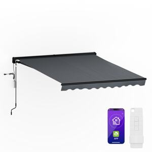Blumfeldt CloudShade markiza, Smart Control, ochrona UV, montaż na ścianie