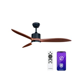 Klarstein SkyBreeze Smart wentylator sufitowy, do użytku wewnątrz pomieszczeń i na zewnątrz, inteligentne sterowanie, IP44, 40 dB