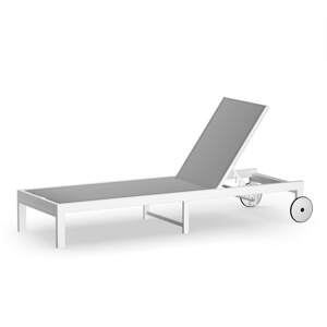 Blumfeldt  Lucca Lounge leżak ogrodowy | maks. obciążenie 120 kg | 5-stopniowa regulacja | hydrofobowa powłoka