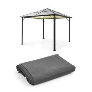 Blumfeldt Pantheon Solid Sky Ambient Solar, pawilon, 3 x 3 m, oświetlenie solarne