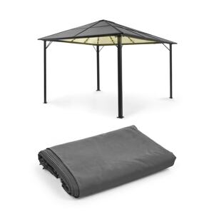 Blumfeldt Pantheon Solid Sky Ambient Solar, pawilon, 3 x 4 m, oświetlenie solarne