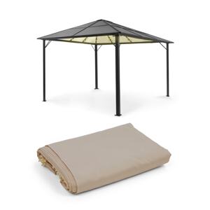 Blumfeldt Pantheon Solid Sky Ambient Solar, pawilon, 3 x 4 m, oświetlenie solarne