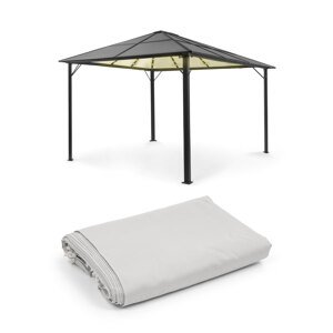 Blumfeldt Pantheon Solid Sky Ambient Solar, pawilon, 3 x 4 m, oświetlenie solarne