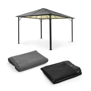 Blumfeldt Pantheon Solid Sky Ambient Solar, pawilon, 3 x 4 m, oświetlenie solarne