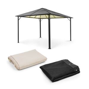 Blumfeldt Pantheon Solid Sky Ambient Solar, pawilon, 3 x 4 m, oświetlenie solarne