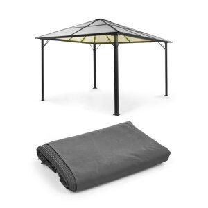 Blumfeldt Pantheon Solid Sky Ambient Solar, pawilon, 3 x 4 m, oświetlenie solarne