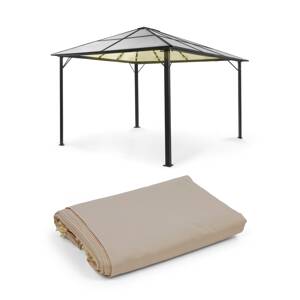 Blumfeldt Pantheon Solid Sky Ambient Solar, pawilon, 3 x 4 m, oświetlenie solarne