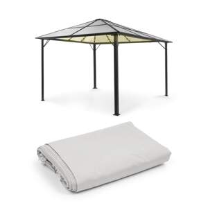 Blumfeldt Pantheon Solid Sky Ambient Solar, pawilon, 3 x 4 m, oświetlenie solarne