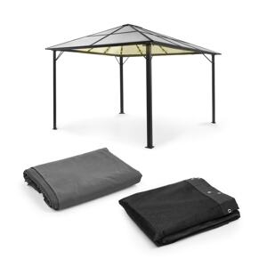 Blumfeldt Pantheon Solid Sky Ambient Solar, pawilon, 3 x 4 m, oświetlenie solarne